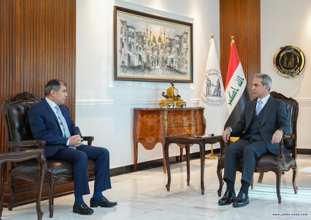 رئيس مجلس القضاء الأعلى يبحث مع السفير الكويتي تعزيز التعاون القضائي والقانوني بين البلدين